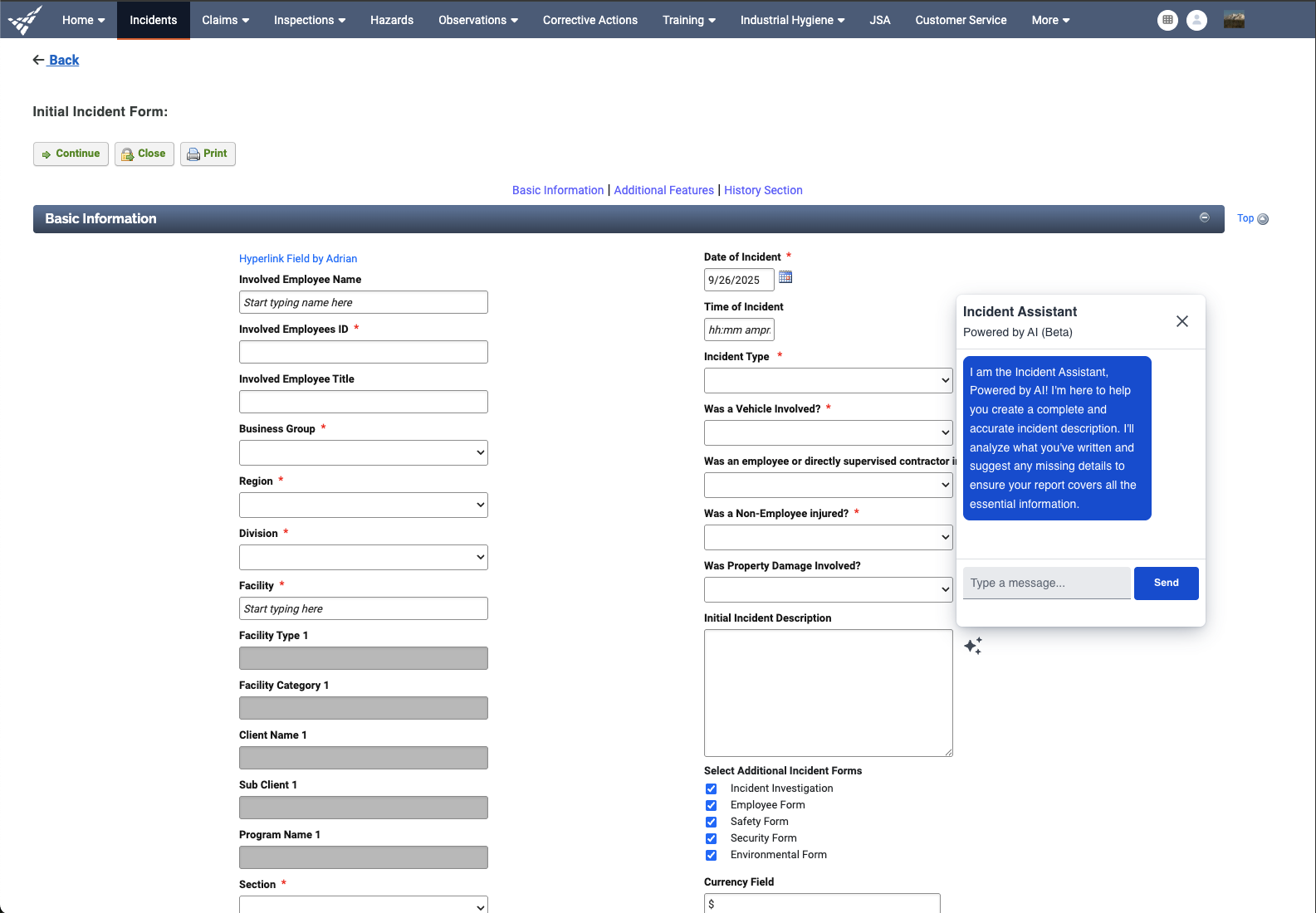 Vector EHS Management Release Notes – 6.33