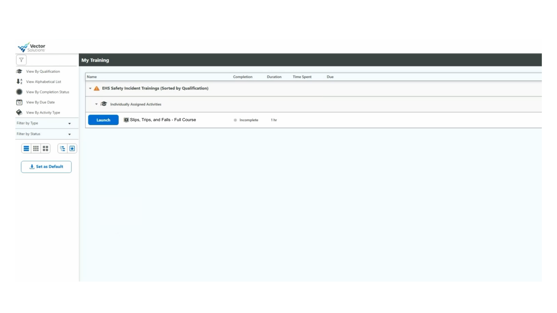 Vector EHS Management Release Notes - 6.35